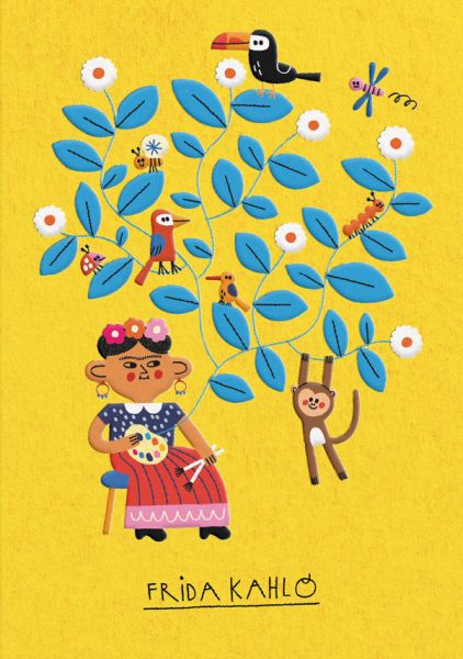Card-Frida Kahlo