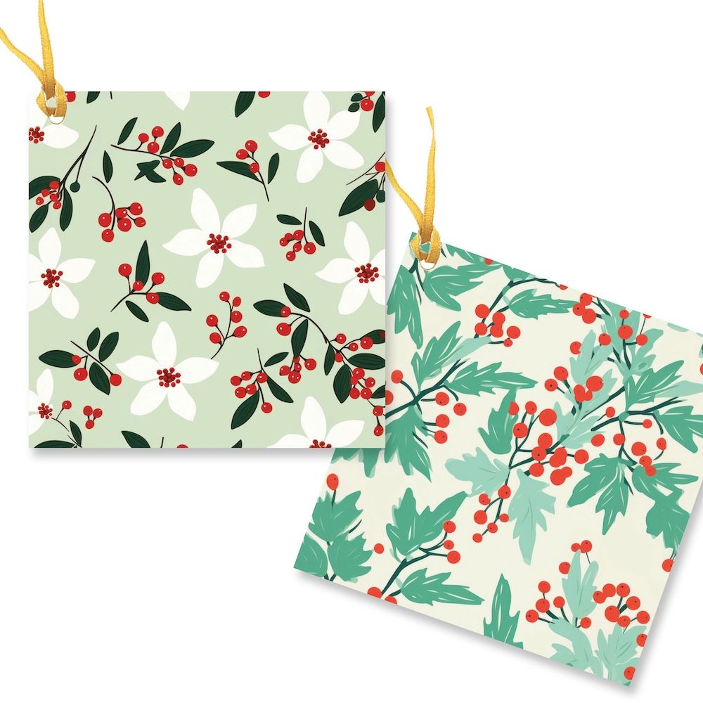 Christmas Gift Tags-Foliage