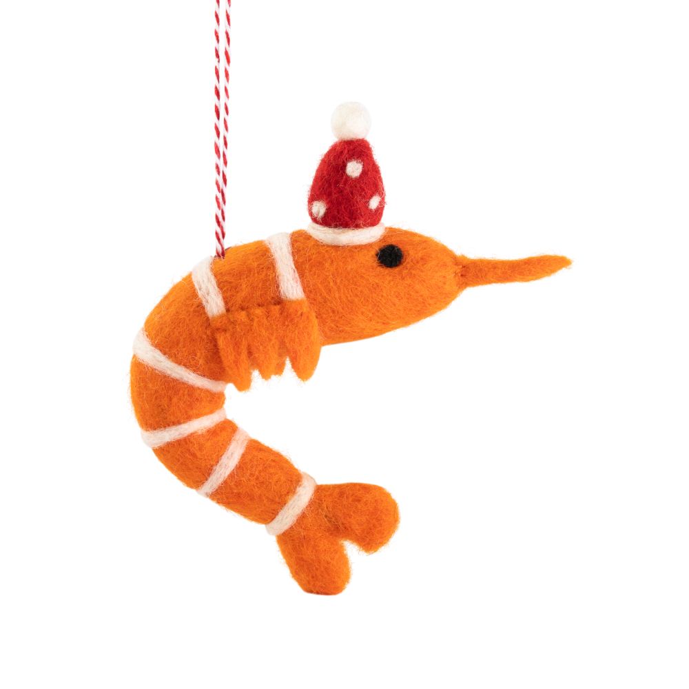 Charity Decoration-Felt-Prawn Peter
