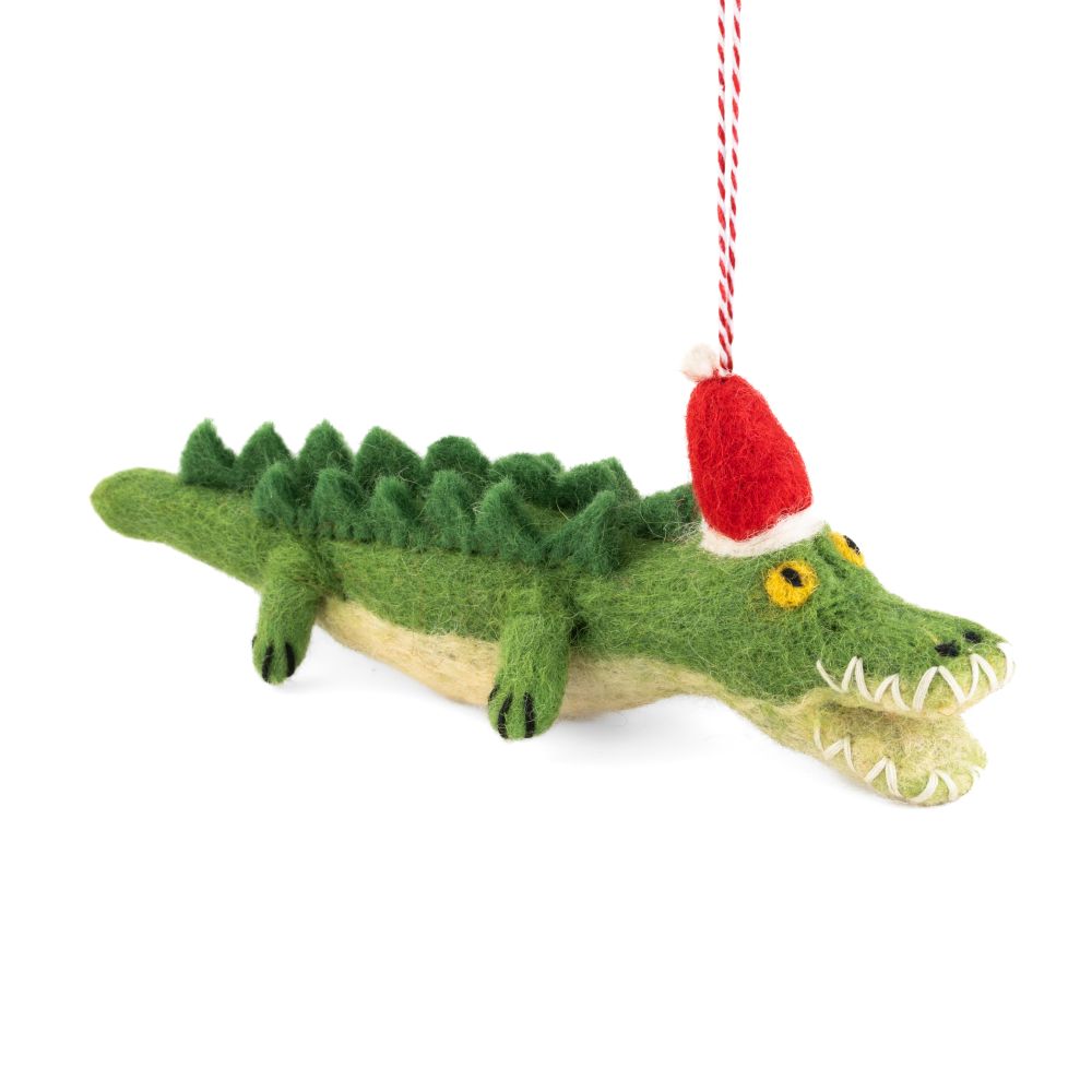 Decoration-Felt-Crocodile Candy