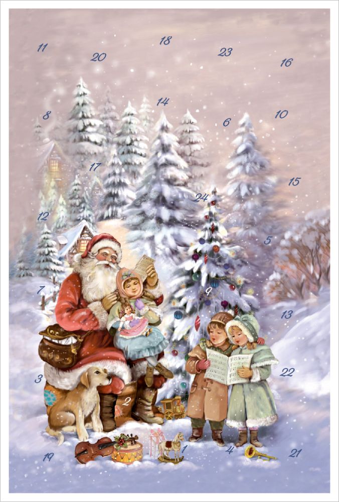 Advent Cal-Card-Christmas Songs