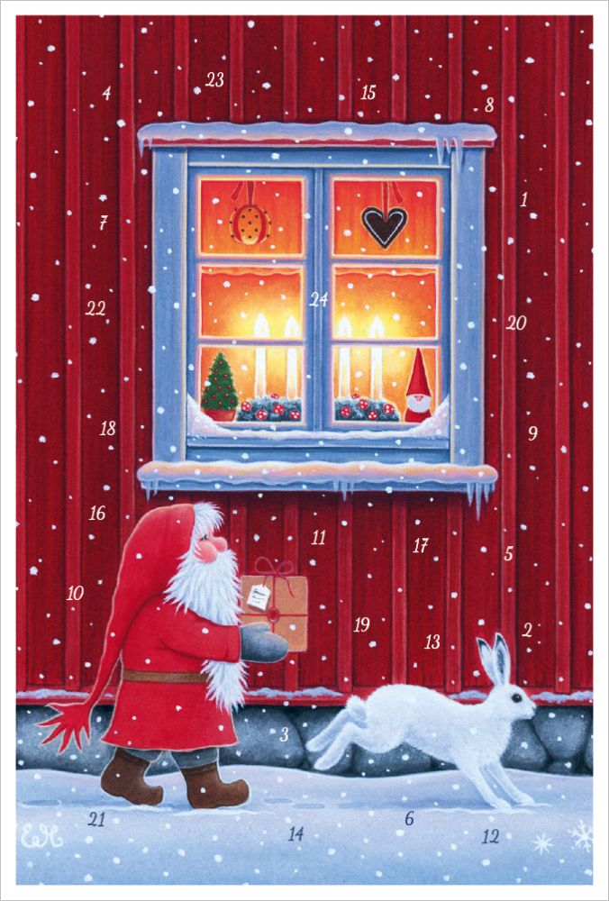 Advent Cal-Card-Adv. Card Christmas Delivery