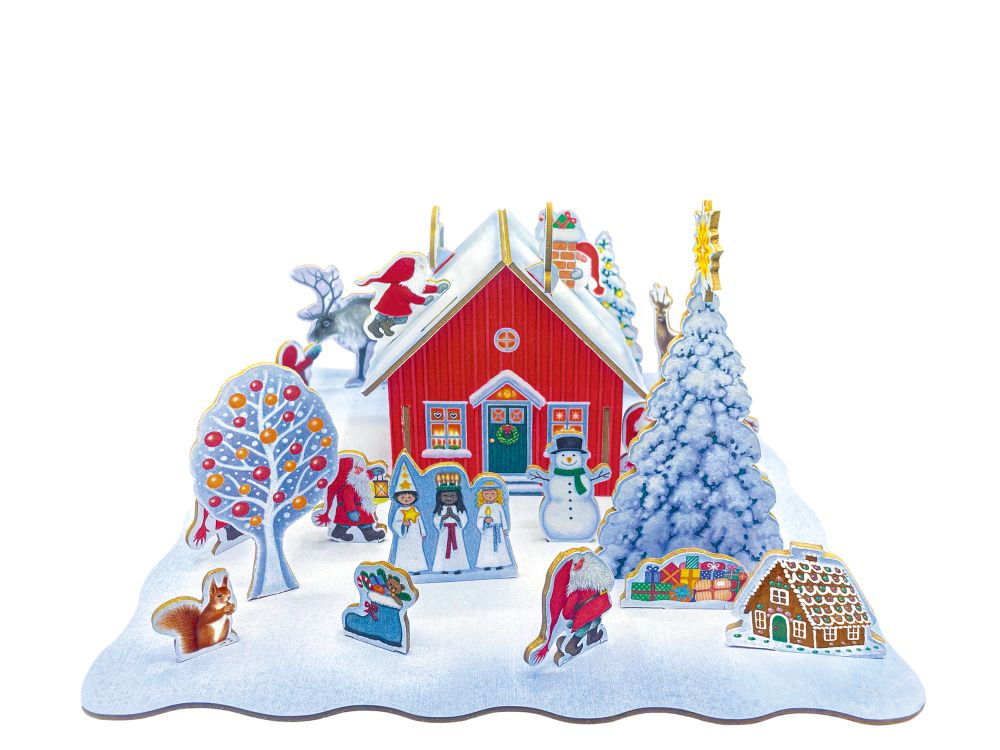 Advent Cal-3D Tomtes' Hut