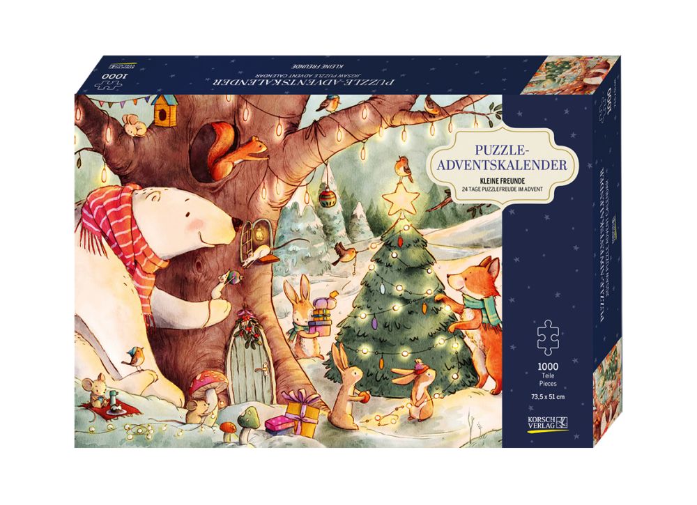 Advent Cal-Jigsaw Puzzle-Little Friends