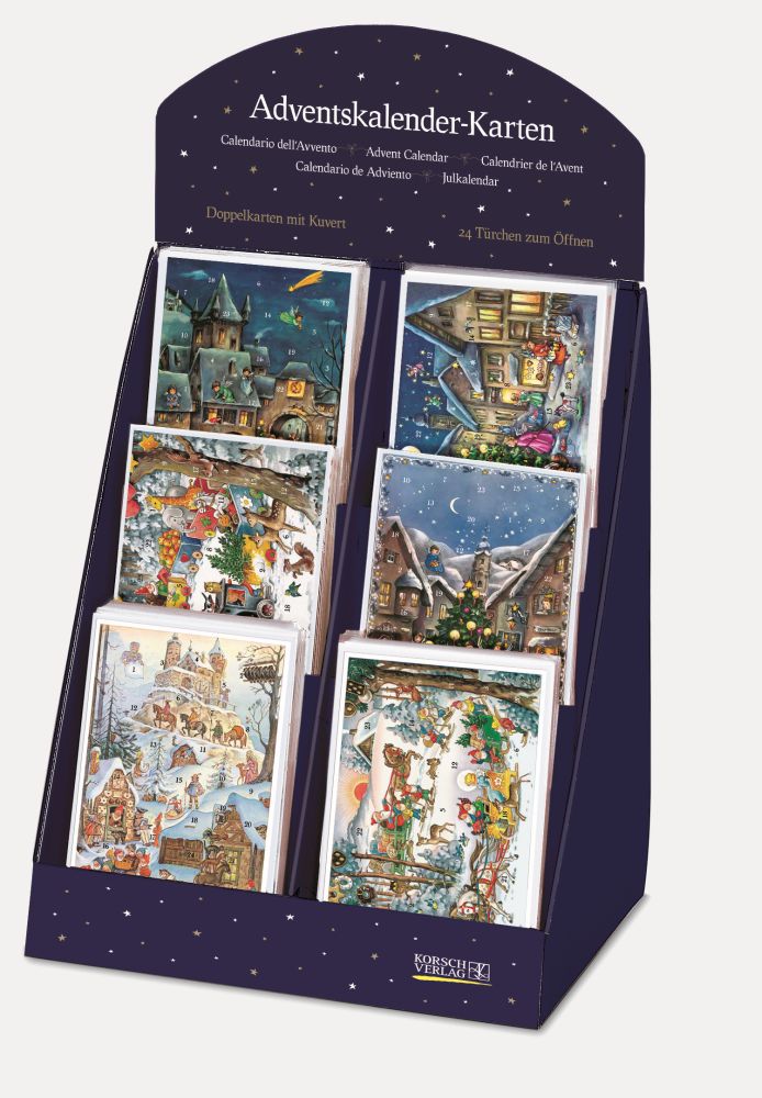 Advent Cal-Card Display-Nostalgia I