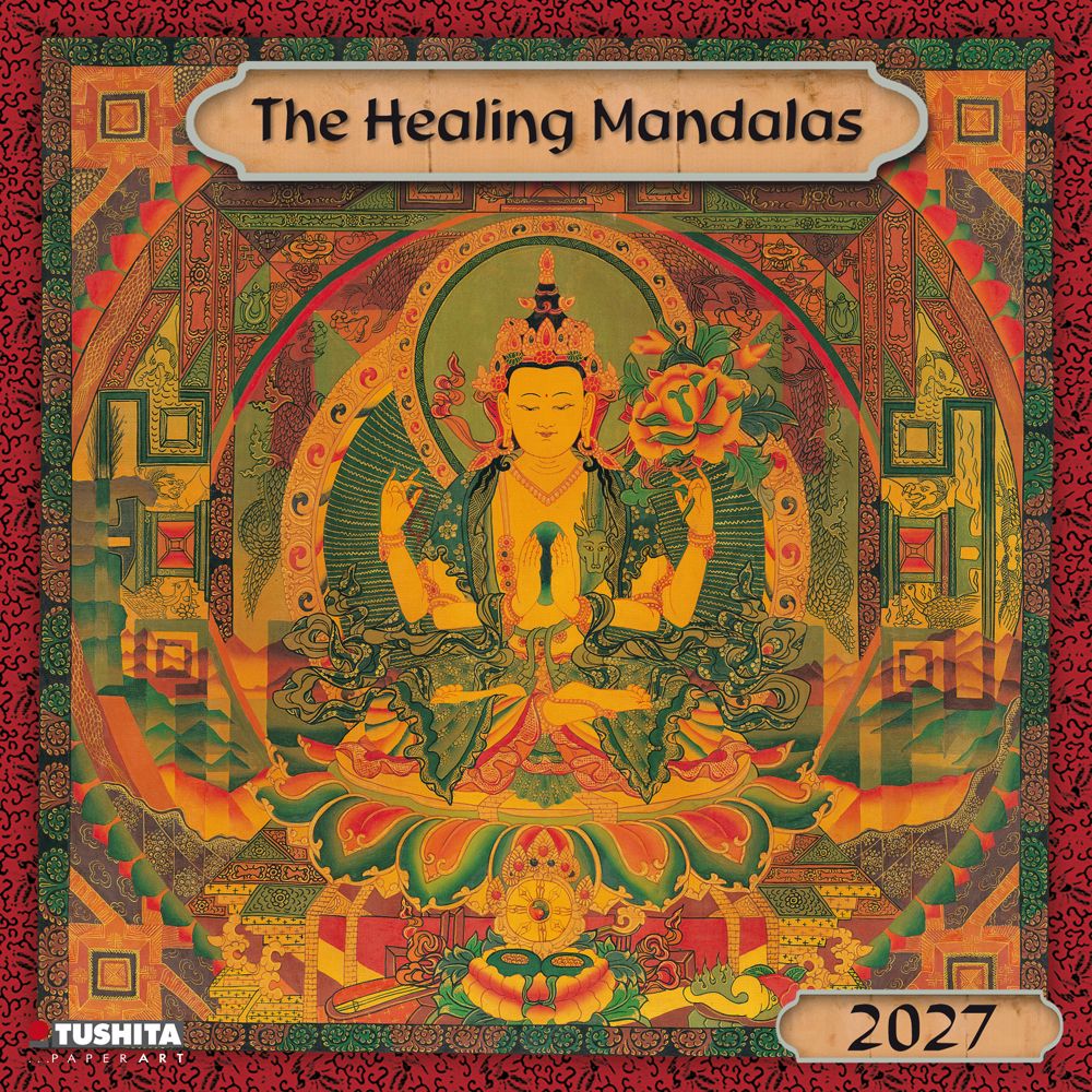 Tushita 30x30 Cal-The Healing Mandalas