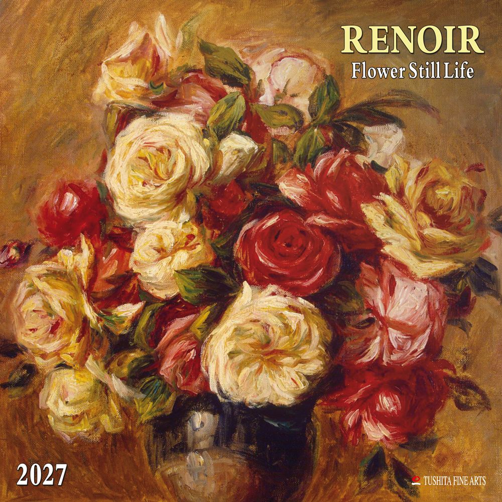 Tushita 30x30 Cal-Renoir-Flowers Still Life