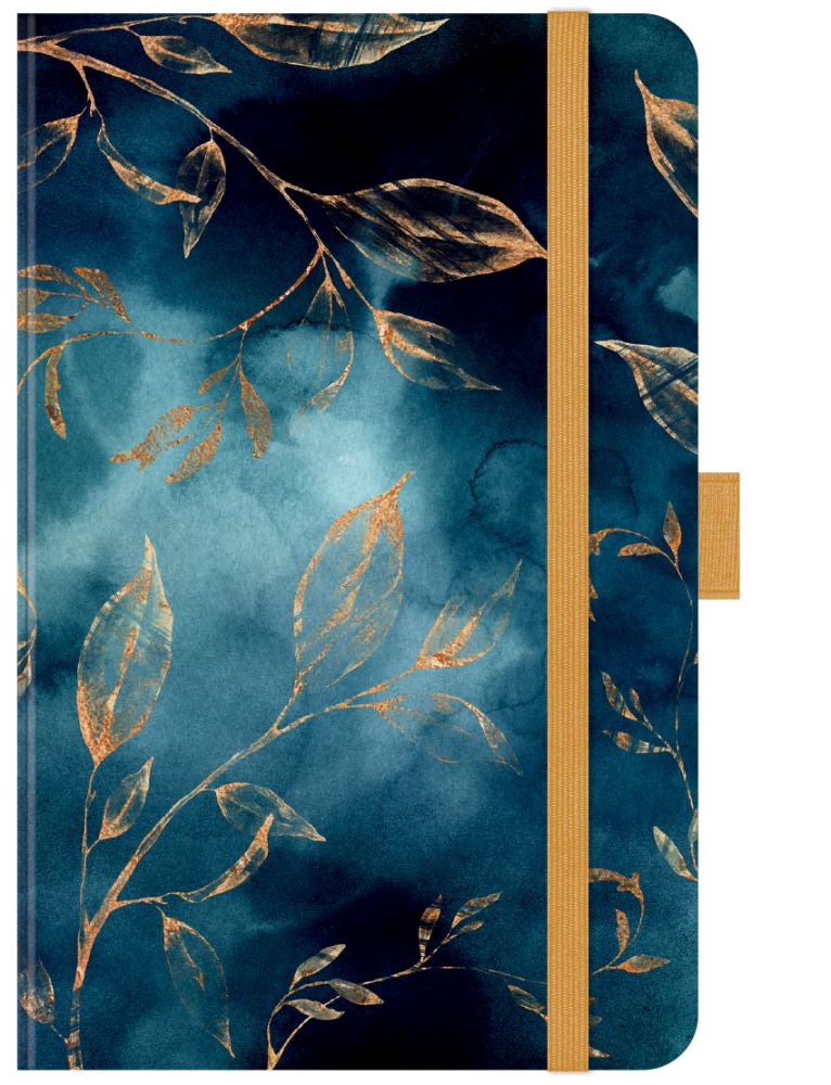 Korsch 9x14 Weekly Diary-Leaves in the Wind