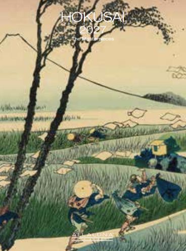 Allaluna 15x20 Desk Cal-Hokusai