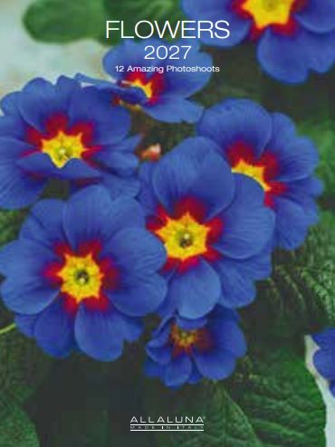 Allaluna 15x20 Desk Cal-Flowers