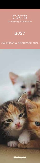 Allaluna 6x22 Bookmark Cal-Cats