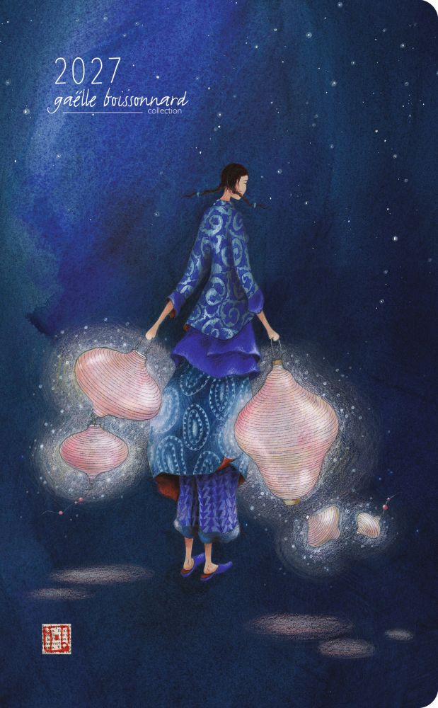 Aquarupella 13x21 Weekly Diary-G. Boissonnard-Crosssing the Night