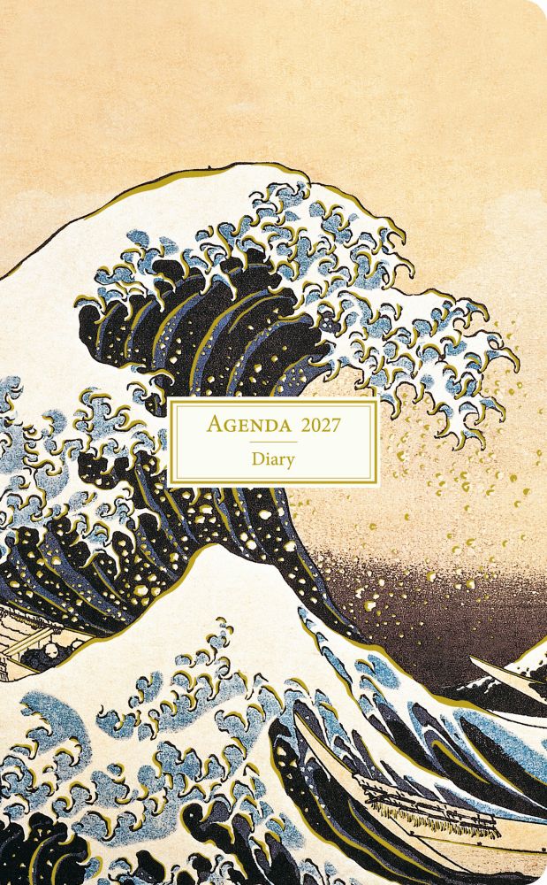 Aquarupella 13x21 Weekly Diary-Hokusaî