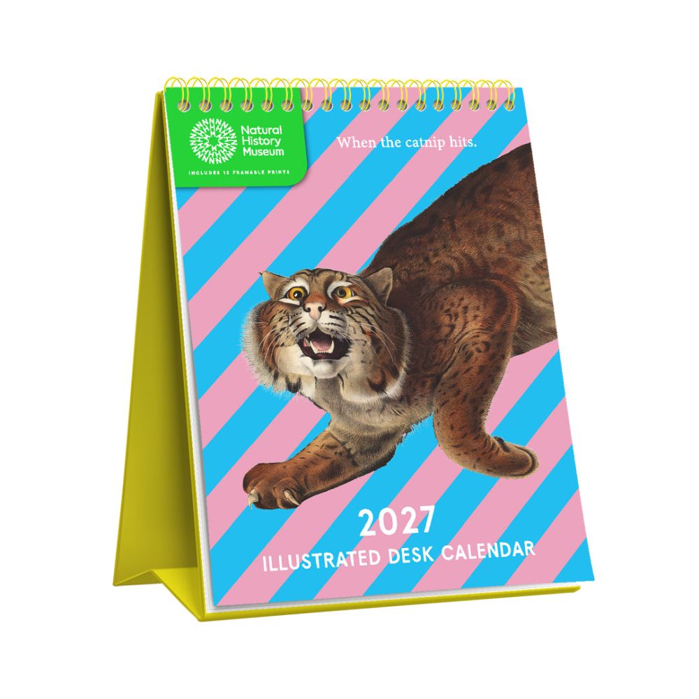 Ohh Deer 16x22 Desk Cal-Natural History Museum