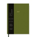 Kaleido A5 Soft Cover Diary-Olive Green