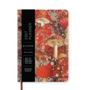 Kaleido A5 Hard Cover Diary-Fungi