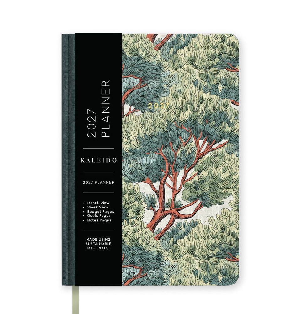 Kaleido A5 Hard Cover Diary-In the Canopy