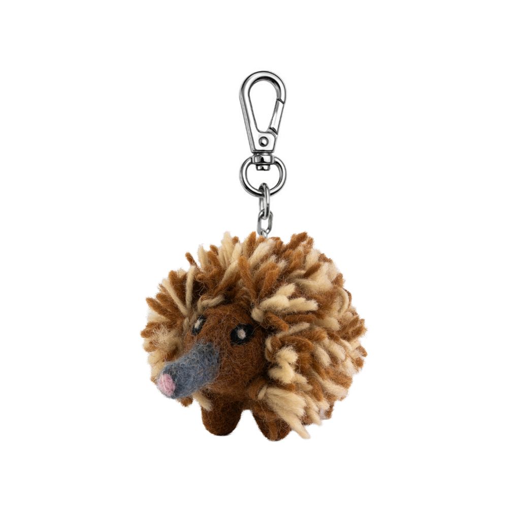 Key Chain-Felt Echidna