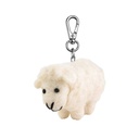 Key Chain-Felt White sheep