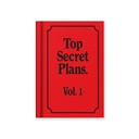 Hard Cover Tiny Notebook-Top Secret Plans