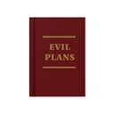 Hard Cover Tiny Notebook-Evil Plans