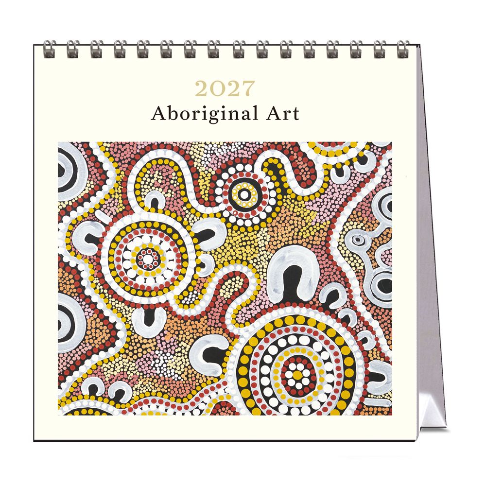 Vevoke Desk Calendar-Aboriginal Art