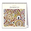 Vevoke Desk Calendar-Aboriginal Art
