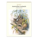 Vevoke Medium Calendar-Australian Animals-John Gould
