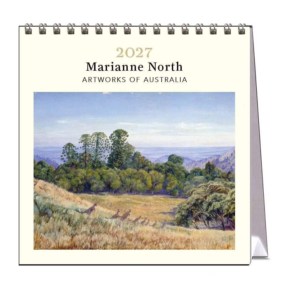 Vevoke Desk Calendar-Marianne North
