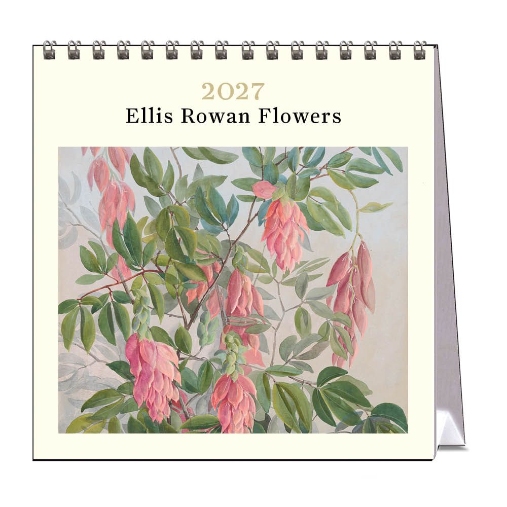 Vevoke Desk Calendar-Ellis Rowan Flowers