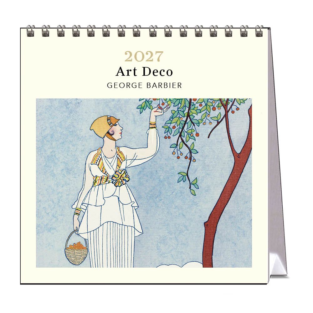 Vevoke Desk Calendar-Art Deco-George Barbier