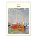 Vevoke Medium Calendar-Boats