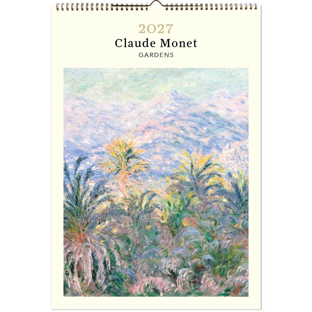 Vevoke Poster Calendar-Monet's Gardens