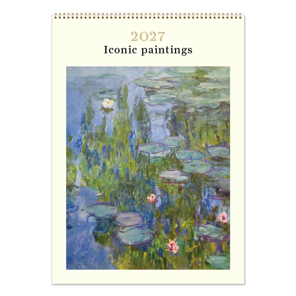 Vevoke Medium Calendar-Iconic Paintings
