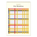 Vevoke Medium Calendar-Mondrian