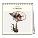 Vevoke Desk Calendar-Mushrooms