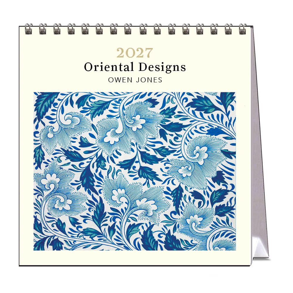 Vevoke Desk Calendar-Oriental Designs-Owen Jones