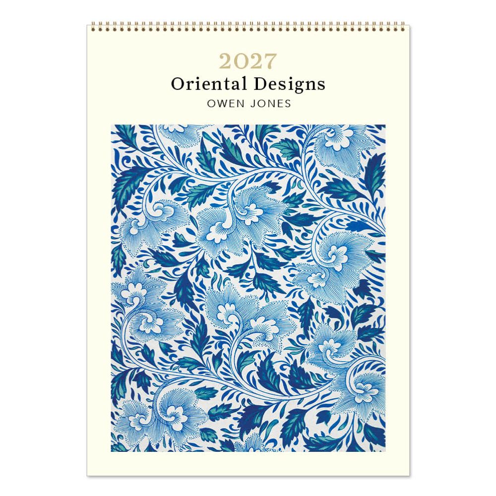 Vevoke Medium Calendar-Oriental Designs-Owen Jones