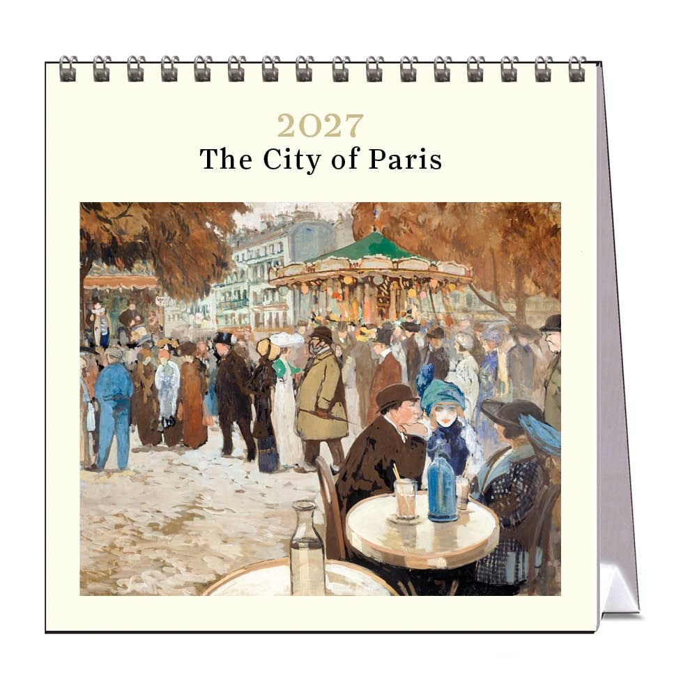 Vevoke Desk Calendar-The City of Paris