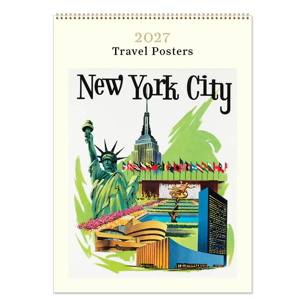 Vevoke Medium Calendar-Travel Posters