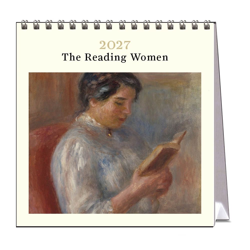 Vevoke Desk Calendar-The Reading Woman