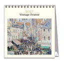 Vevoke Desk Calendar-Vintage France