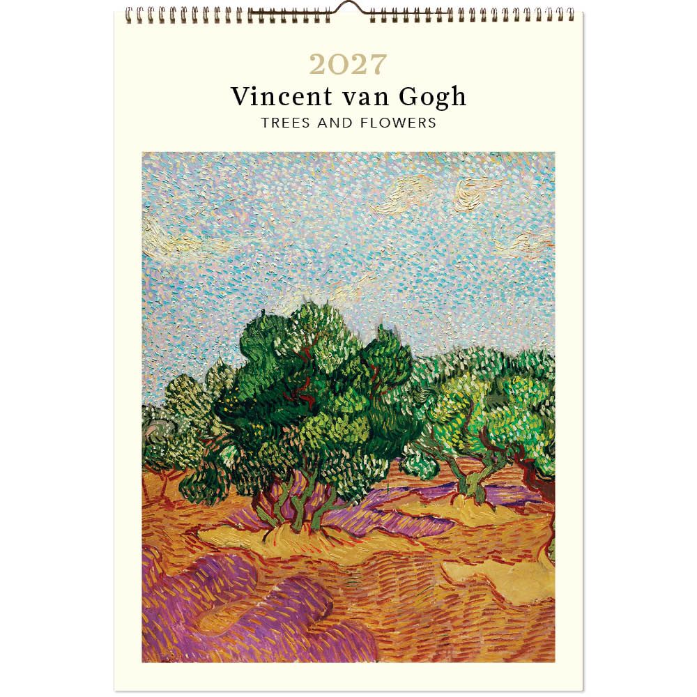 Vevoke Poster Calendar-Van Gogh's Trees and Flowers