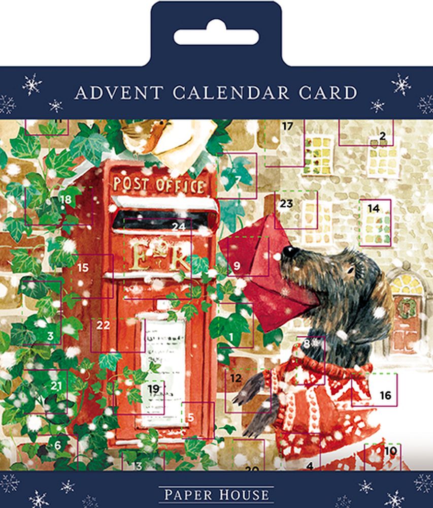 Advent Cal Card-Postbox