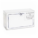 Little Notes-Navy Bow