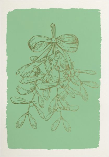 Mini Card-Mistletoe