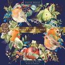 Boxed Card Park of 16 (2 designs)-Robin Wreath