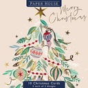 Cards Wallet of 10 (2 designs)-Tree Decorations