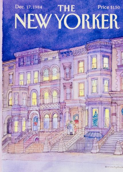 Card-Holiday Brownstones