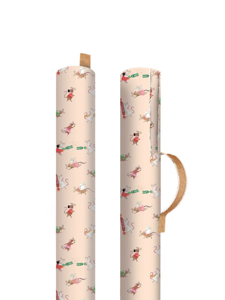 Roll Wrap-Nutcracker Mice Cream